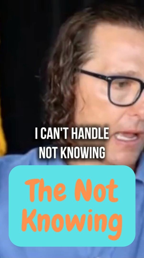 The Not Knowing